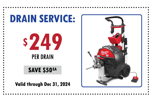 Drain Service Coupon